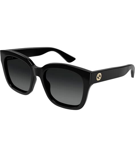 gucci minimal 54mm square sunglasses